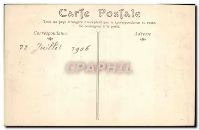 Saint-Germain-en-Laye — O Castelo — Editor desconhecido, n° 10 — Verso