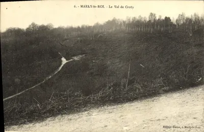 MARLY-LE-ROI — O Vale de Croûy — Edição Duran, em Marly-le-Roi