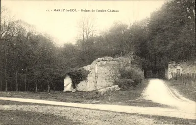 Marly-le-Roi — Ruínas do antigo Castelo — Edição Duran, em Marly-le-Roi
