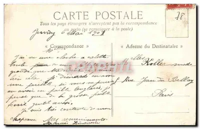 Juvissy (S.-&-O.) — Rio Orge — Édit. Marquignon, Juvissy — Verso