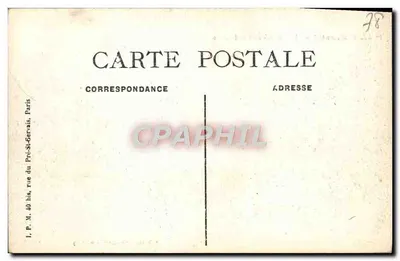 Milly (S.-et-O.) — A Roche Feuilletée — Lib. Mine Ed. Hämelin, Milly — Verso