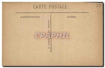 Versailles - Avenida Real e Basílio de Apolo — editor A. Cosse — Verso