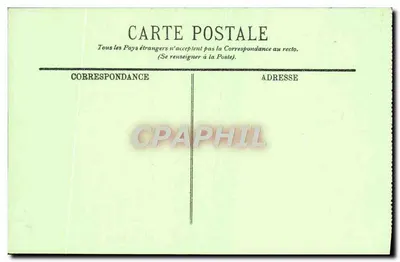 Rambouillet — El Castillo. Estudio del Presidente de la República — LL — Reverso