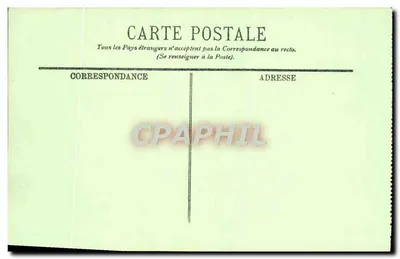 Rambouillet — O Castelo. O Gabinete de Trabalho do Presidente da República — LL. — Verso