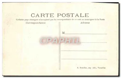 Versailles — Bassin du Dragon — A. Bourdier, imp. édit., Versailles — Verso