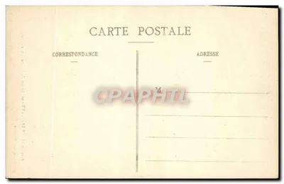 Parc de VERSAILLES — L'Hiver (bassin de Saturne), par Girardon — édit. Mme Moreau, Versailles — Verso