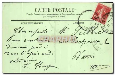 Versailles — O Parque — Bassin de Neptune — LL. — n° 161 — Verso