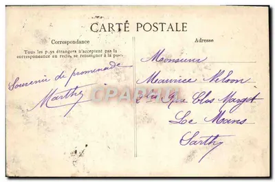 Versailles — Ogólny Widok Parku i Zamek — Versailles — Rewers
