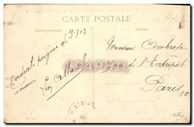 Versailles — Grandes Eaux - Bassin de Latone - Le Tapis vert - Le Grand Canal — Verso