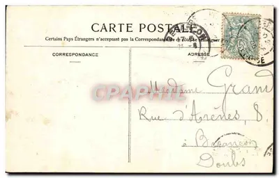 Versailles — Vista geral do Castelo — O. Béomar, n° 167 — Verso