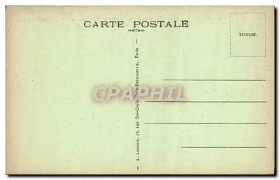 Versailles — O Parque — O Bassin da Obélisque — Les Grandes Eaux — A.L. — n°156 — Verso