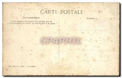 Versailles - Grote Waterstoot - Het Wagen Ingedompeld — Achterkant