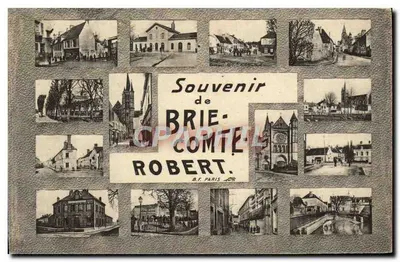 Brie-Comte-Robert — Lembrança de Brie-Comte-Robert — B.F. PARIS
