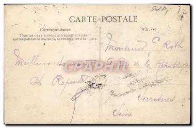 Barbizon — Grande Rue — Atelier malarza J.-F. Milleta — Rewers