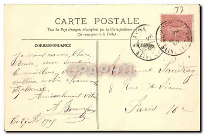Fontainebleau — A Floresta — A Lagoa das Fadas — LL. — N° 110 — Verso