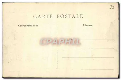 Aspecto do Castelo-Forte de Dammartin-en-Goeële em torno de 1809 — G. L., editor-fotógrafo, Dammartin-en-Goeële — Verso