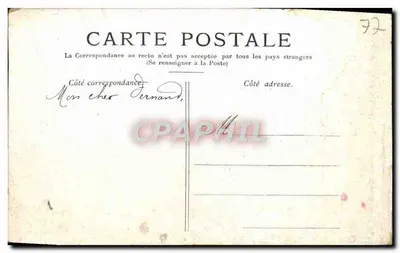 Fontainebleau — O Castelo. — Verso
