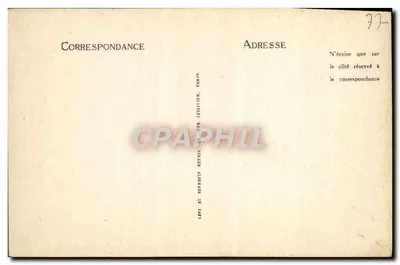 Fontainebleau — A Praça das Armas, o Bairro Henri IV — LL — Verso