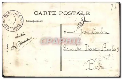 CRÉCY-en-BRIE — Un Bras du Morin — Grivot, édit Céney N° 2 — Verso