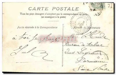 Meaux — Młyny na Mostie — Ch. D., Meaux — Rewers