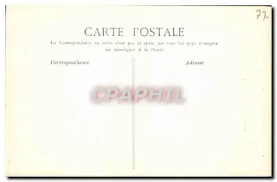 Moret-sur-Loing — Porta Samois — Fototypia L. Ménaud, Fontainebleau — Rewers