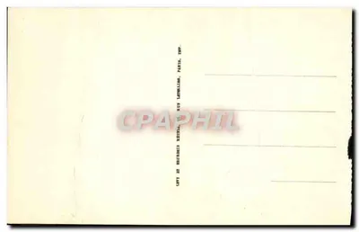 Fontainebleau — O palácio — O batistério e a praça Henri IV — LL — n°11 — Verso