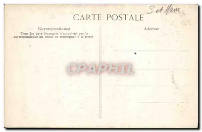 Floresta de Fontainebleau — Mare aux Biches — Editor E.P. n°15 — Verso