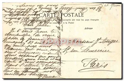 Floresta de Fontainebleau — Caos das Gorges d'Apremont — editor não identificado — Verso