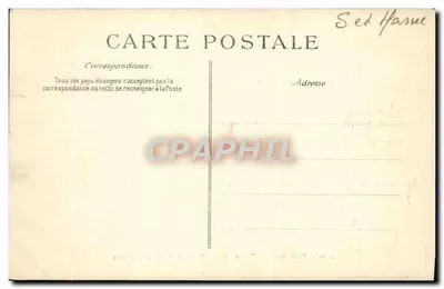 Las FONTAINEBLEAU — Krzyż Kalwaryjski — Wydawca E.D. n° 1191 — Rewers