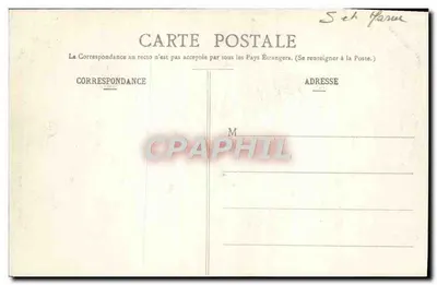 Bosque de Fontainebleau — Cueva de los Bandidos — editor no identificado, n° 94 — Reverso