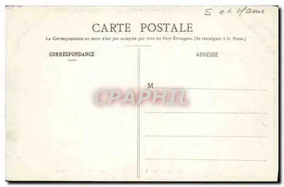 Bosque de Fontainebleau — Entrada al Desierto de Apremont — n° 387 — Reverso