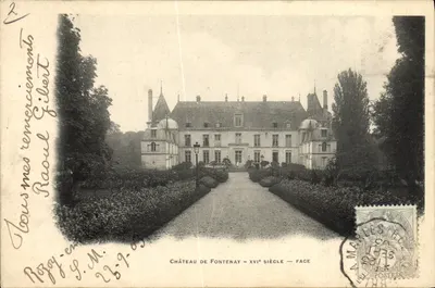 Castelo de Fontenay — século xvi — face — editor Gilbert
