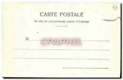 Moret (S.-et-M.) - Drzwi Burgundzkie — wydawca Pujol drukarz, Moret — Rewers