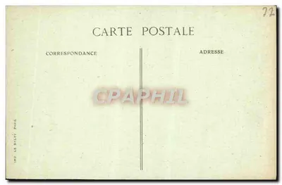 Palácio de FONTAINEBLEAU — Gabinete da Abdicação — Biron editor — Verso