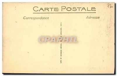 Fontainebleau — A Floresta — A Casquete do Jockey — LL. — N° 335 — Verso