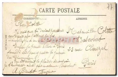 Fontainebleau — La Foresta — Il Sfinge dei Druidi — N.G. — Verso