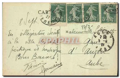 Provins - Villa Garnier - Biblioteka, Muzeum, Ogrody Publiczne — Rewers