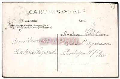 Bosque de Fontainebleau — El Carlomagno y el Roland — E. L. D. — Reverso