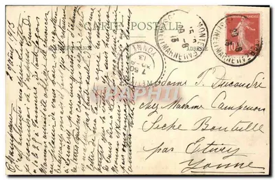 Las Fontainebleau — Jezioro Czarodziejek — nr 105 — Rewers