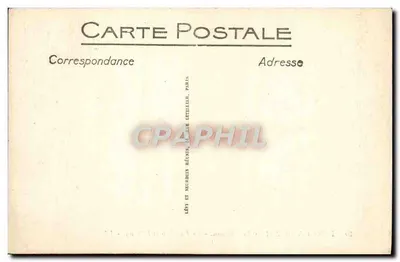 Fontainebleau - O Castelo, O Pavilhão e o Lago - LL — Verso