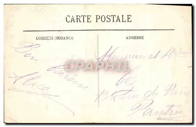 Palácio de Fontainebleau — A Escada do Cavalo de Ferro — LL — Verso