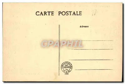 Palácio de Fontainebleau — Os Adeus — Coleção Artística L. M. — Verso
