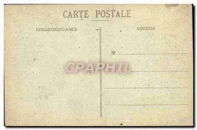 Palacio de Fontainebleau — Fachada en la Cour des Adieux (otra vista) — n°30 — Reverso