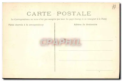 Kościół i brzegi Loing — Moret-sur-Loing — F. Thion, wydawca w Moret-sur-Loing — Rewers