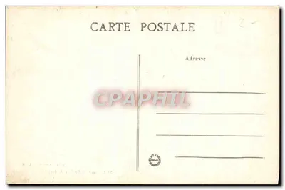 Floresta de Fontainebleau — A Gruta das Montussiennes (Mont-Ussy) — Coleção Artística E. M. n°121 — Verso