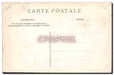 Palácio de Fontainebleau — Quarto de recanto de Marie-Antoinette — E.L.D. n°279 — Verso