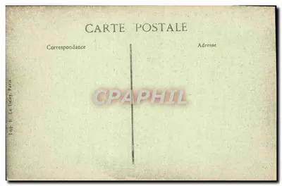 Floresta de FONTAINEBLEAU — Poço do Ermitério de Franchard — Siron édit., Fontainebleau — Verso