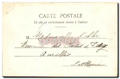 Zamek Vaux-le-Vicomte — Basen Tritonne — Thibault, wydawnictwo, Meaux-Fontainebleau, nr 88 M — Rewers
