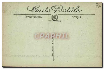 Fontainebleau — Het Kasteel — Voorzaal van de Zalen (Tapetens) — LE. — Achterkant