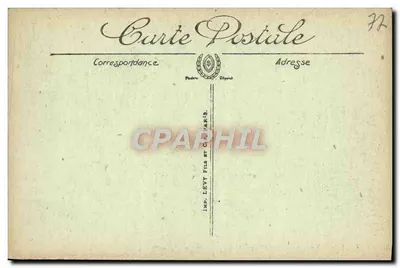 Palácio de Fontainebleau — O Salão dos Oficiais — LL. — n°51 — Verso